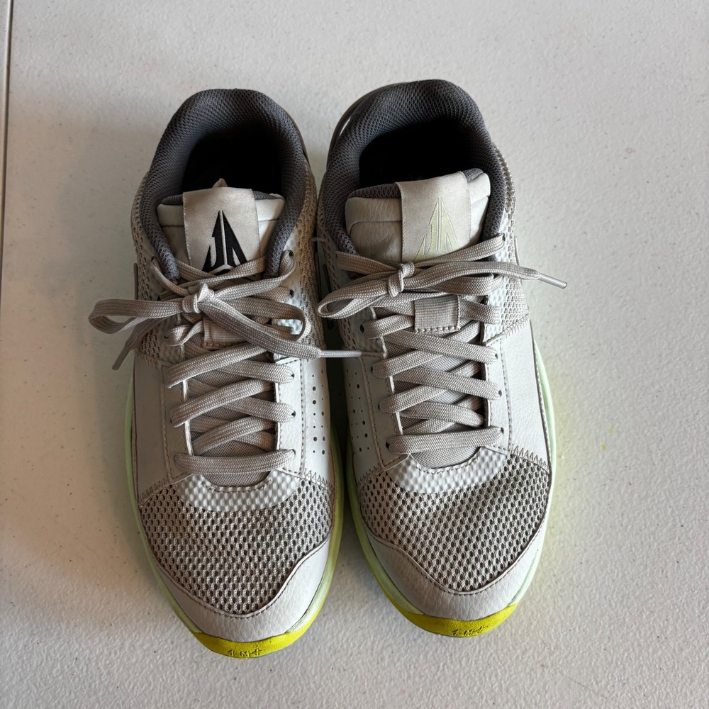 Nike Ja 1 Day One Basketball Shoes Citron Tint Grey DR8785-001 Men 6.5Y Womens 8 - Picture 4 of 9